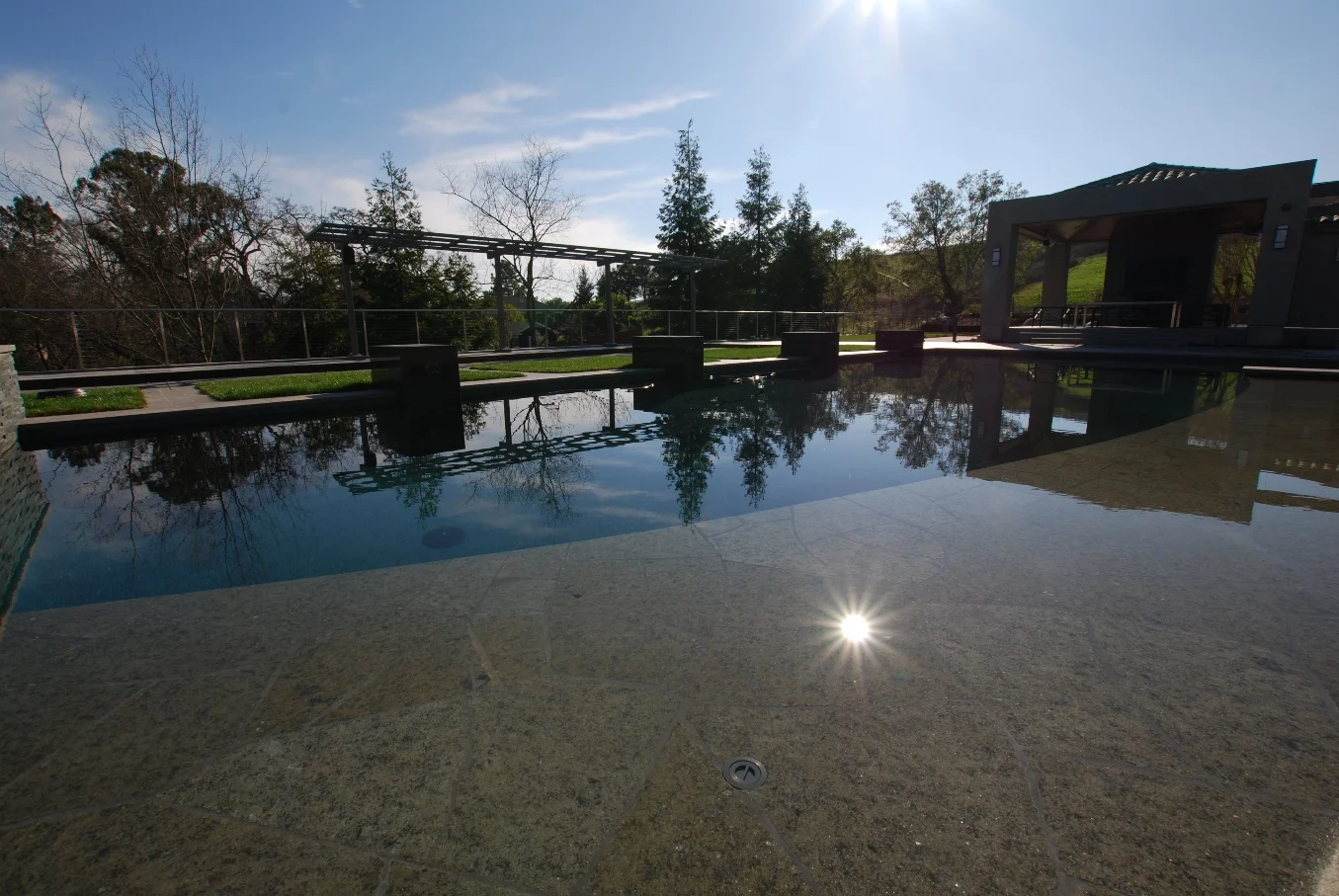 swimming pool and spa design Walnut Creek by Hawkins Pools