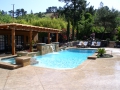 Arbors for backyard living space by Hawkins Pools of San Ramon 26