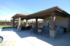 Outdoor BBQ Danville Home by Hawkins Pools San Ramon