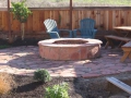 Firepit construction Alamo 9