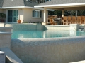 Swimming pool infinity design