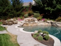 Swimming pool landscape design 78