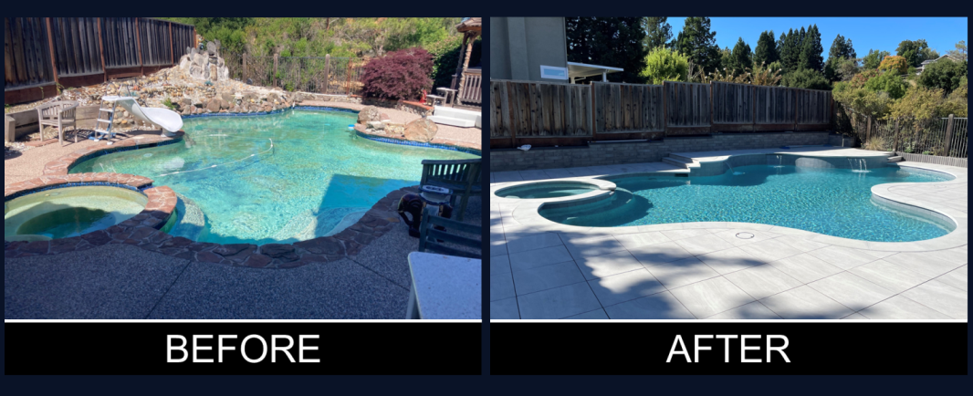 Pool Remodel After 5 swimming pool remodel san ramon
